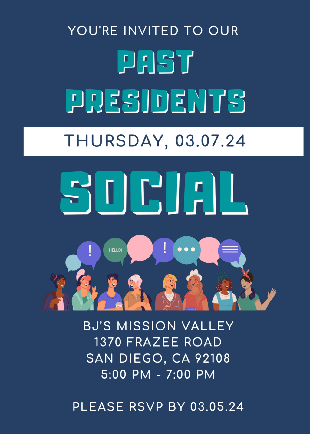 Past Presidents Social ALA San Diego